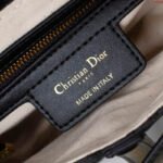 Dior Saddle Handbag Oblique Jacquard Black Bag - Image 10