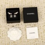 CHANEL CC Star Pearl earrings - Image 5