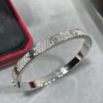 CARTIER LOVE bracelet classic model paved - Image 2