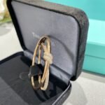Tiffany and Co TIFFANY Knot Double Row Hinged Bangle - Image 5