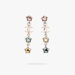 CHANEL CC Star earrings