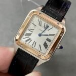 CARTIER Santos Dumont watch Small model 38 mm x 27.5 mm - Image 4