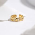CHANEL Coco Crush earcuff Quilted motif - Image 5