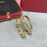 CARTIER LOVE hoop earrings large model - Image 2