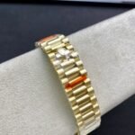 Rolex Daydate 40 mm President Fluted Bezel Champagne colour Dial 228238 - Image 9