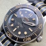 Omega Seamaster Diver 300M 007 Edition 42mm Titanium On Nato Strap Brown Dial - Image 4