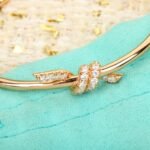 Tiffany and Co TIFFANY Knot Wire Bangle - Image 3