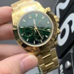 [Super Clone] Rolex Cosmograph Daytona 40 mm Oyster Yellow Bezel Bright green Dial - Image 5
