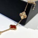 Van Cleef and Arpels Vintage Alhambra bracelet 5 motifs - Image 4