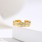 CHANEL Coco Crush earcuff Quilted motif - Image 2