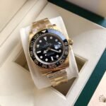 [Super Clone] Rolex GMT Master II 40 mm Oyster Black Bezel Bright black Dial - Image 5