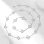 Van Cleef and Arpels Vintage Alhambra long necklace 20 motifs - Image 2