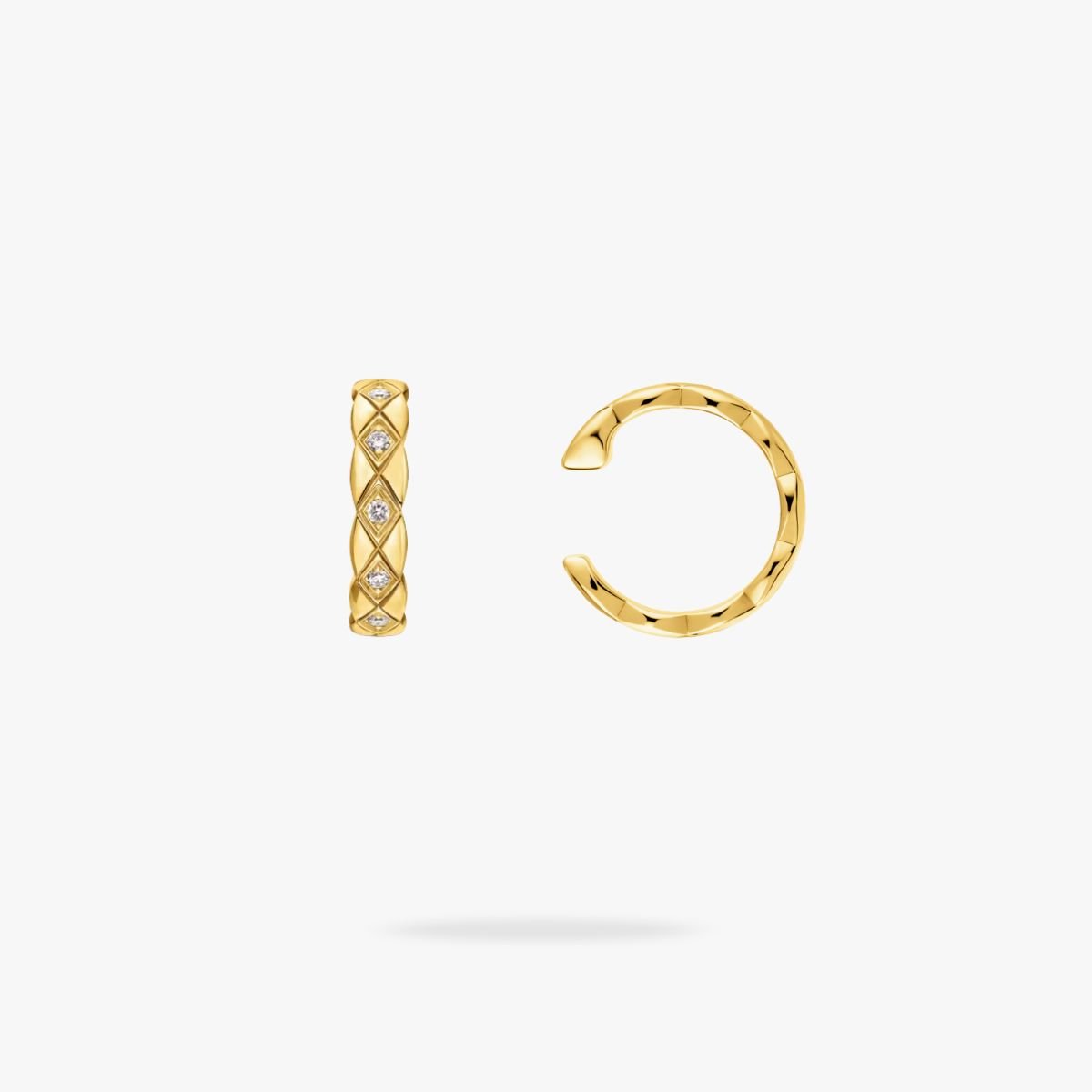 4-17-4.jpg CHANEL Coco Crush earcuff Quilted motif - Image 1