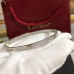 CARTIER LOVE bracelet small model paved - Image 3
