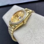 Rolex Daydate 40 mm President Brilliant diamond set Bezel Champagne colour Dial 228348RBR - Image 7
