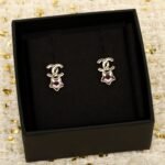 CHANEL CC Star earrings - Image 2