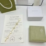 Van Cleef and Arpels Vintage Alhambra bracelet 5 motifs - Image 2