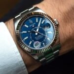 Rolex Sky Dweller 42 mm Oyster Fluted Bezel Bright blue Dial 336934 - Image 2
