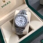 Rolex Datejust 36 mm Jubilee Brilliant diamond set Bezel White Dial - Image 4