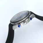 Omega Speedmaster Racing 40mm Steel On Rubber Strap Blue Dial - Image 5