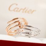 CARTIER Juste un Clou ring double diamonds - Image 3
