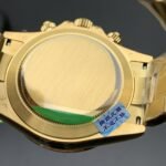 [Super Clone] Rolex Cosmograph Daytona 40 mm Oyster Yellow Bezel Bright green Dial - Image 8