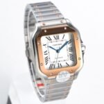 CARTIER Santos de Cartier watch Medium model 41.9 mm x 35.1 mm - Image 8