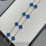 Van Cleef and Arpels Vintage Alhambra necklace 10 motifs - Image 6
