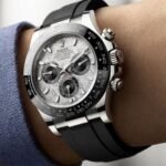 Rolex Cosmograph Daytona 40 mm Oysterflex Ceramic Bezel Meteorite and black Dial 126519LN - Image 12