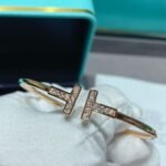 Tiffany and Co TIFFANY T Diamond Wire Bracelet - Image 2