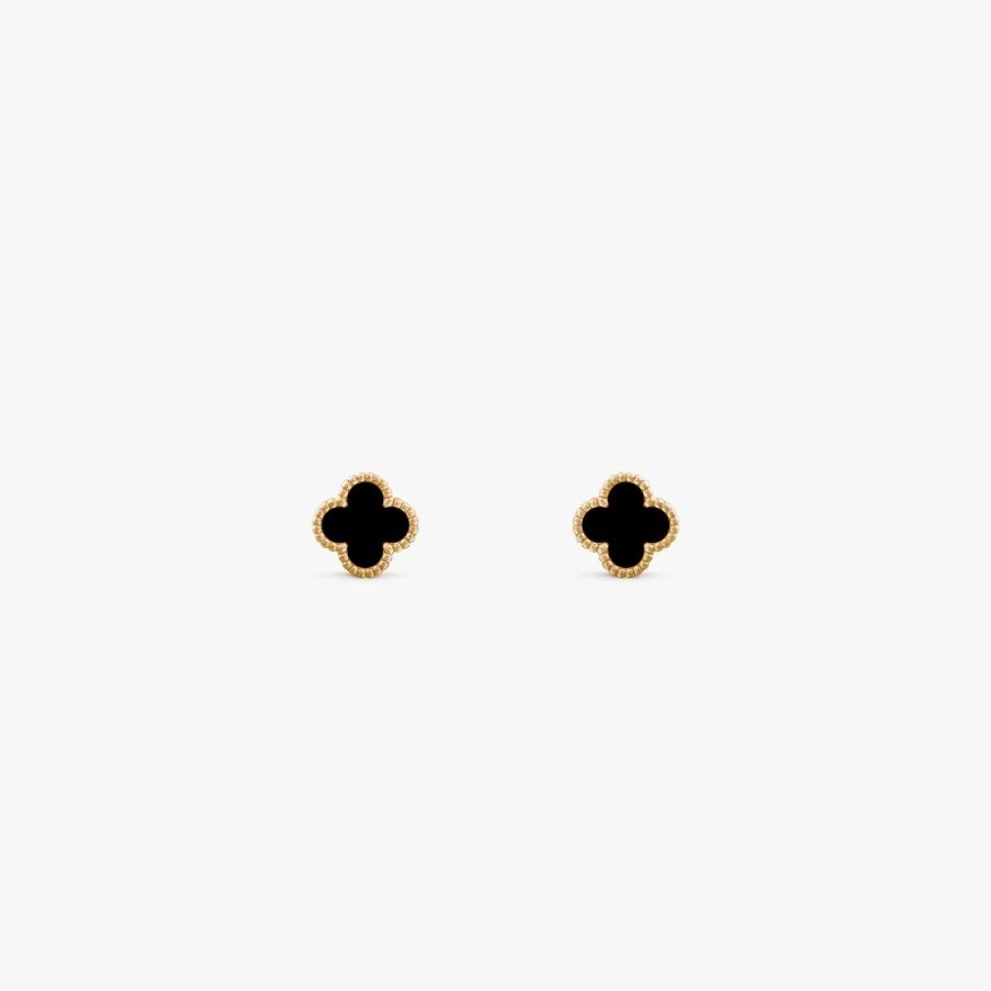 CEL-E-VCA-014.jpg Van Cleef and Arpels Sweet Alhambra earstuds - Image 1