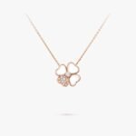 Van Cleef and Arpels Cosmos clip pendant medium model