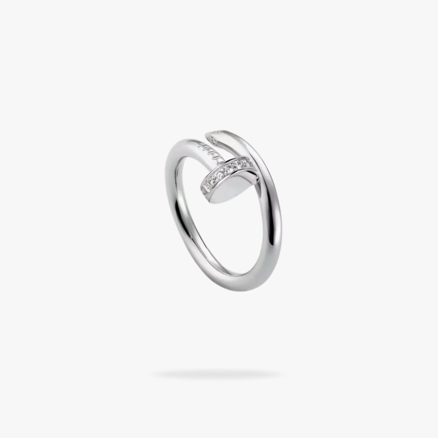 CEL-R-CAR-042.jpg CARTIER Juste un Clou ring classic model diamonds - Image 1
