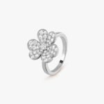 Van Cleef and Arpels Frivole ring 1 flower