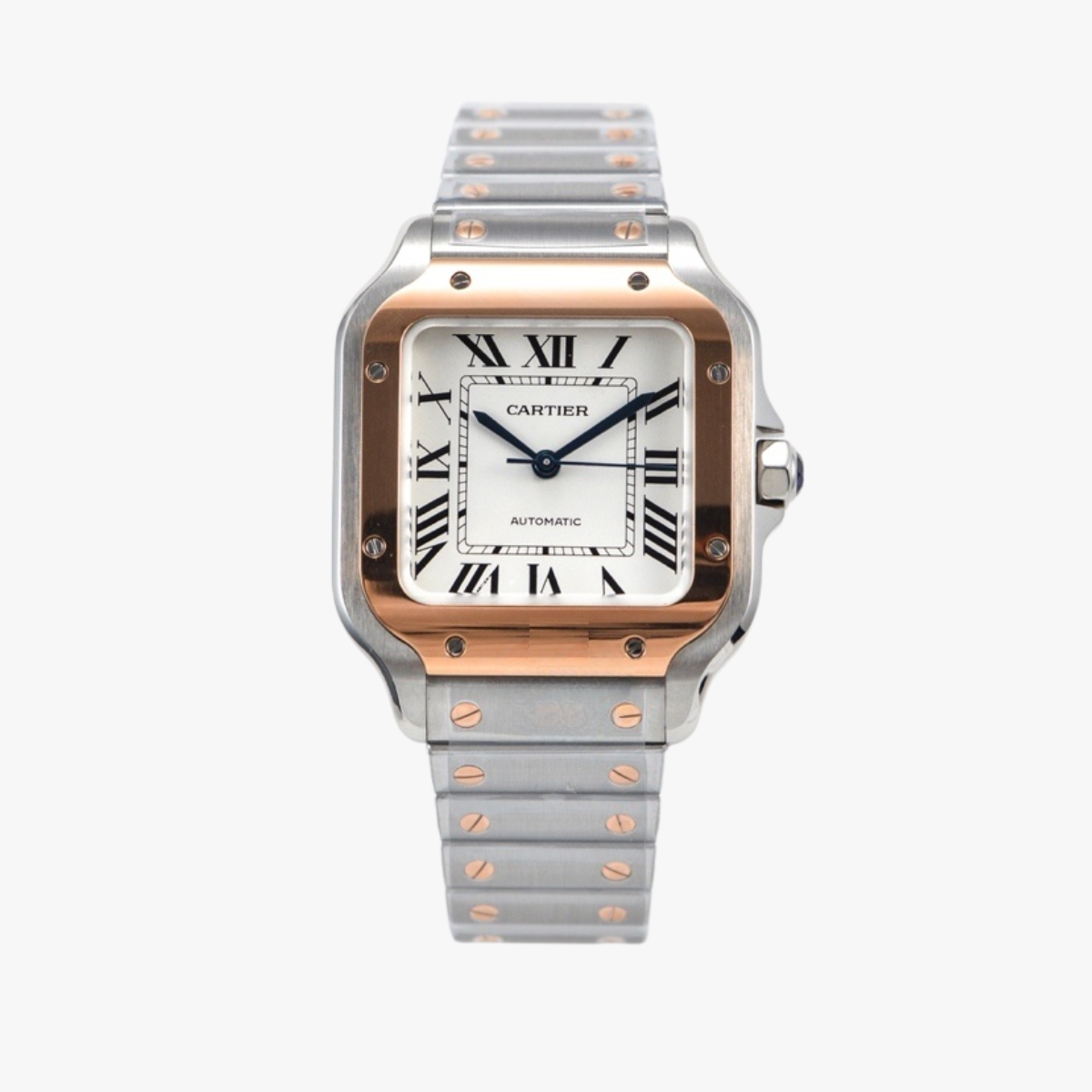 CEL-W-CAR-060.png CARTIER Santos de Cartier watch Medium model 41.9 mm x 35.1 mm - Image 1