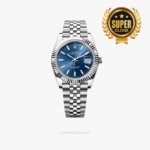 [Super Clone] Rolex Datejust 36 mm Jubilee Fluted Bezel Bright blue Dial 126234