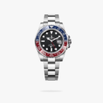 Rolex GMT Master II 40 mm Oyster Red and blue Bezel Black Dial 126710BLRO