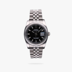 Rolex Datejust 36 mm Jubilee Domed Bezel Bright black Dial