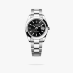 Rolex Datejust 41 mm Oyster Smooth Bezel Bright black Dial 126300
